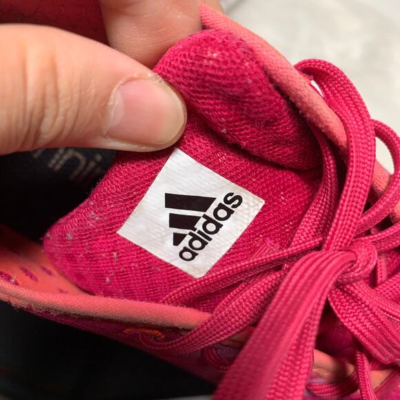 Adidas Women's Pink Athletic Shoes Size 6.5 - Picture 4 of 9